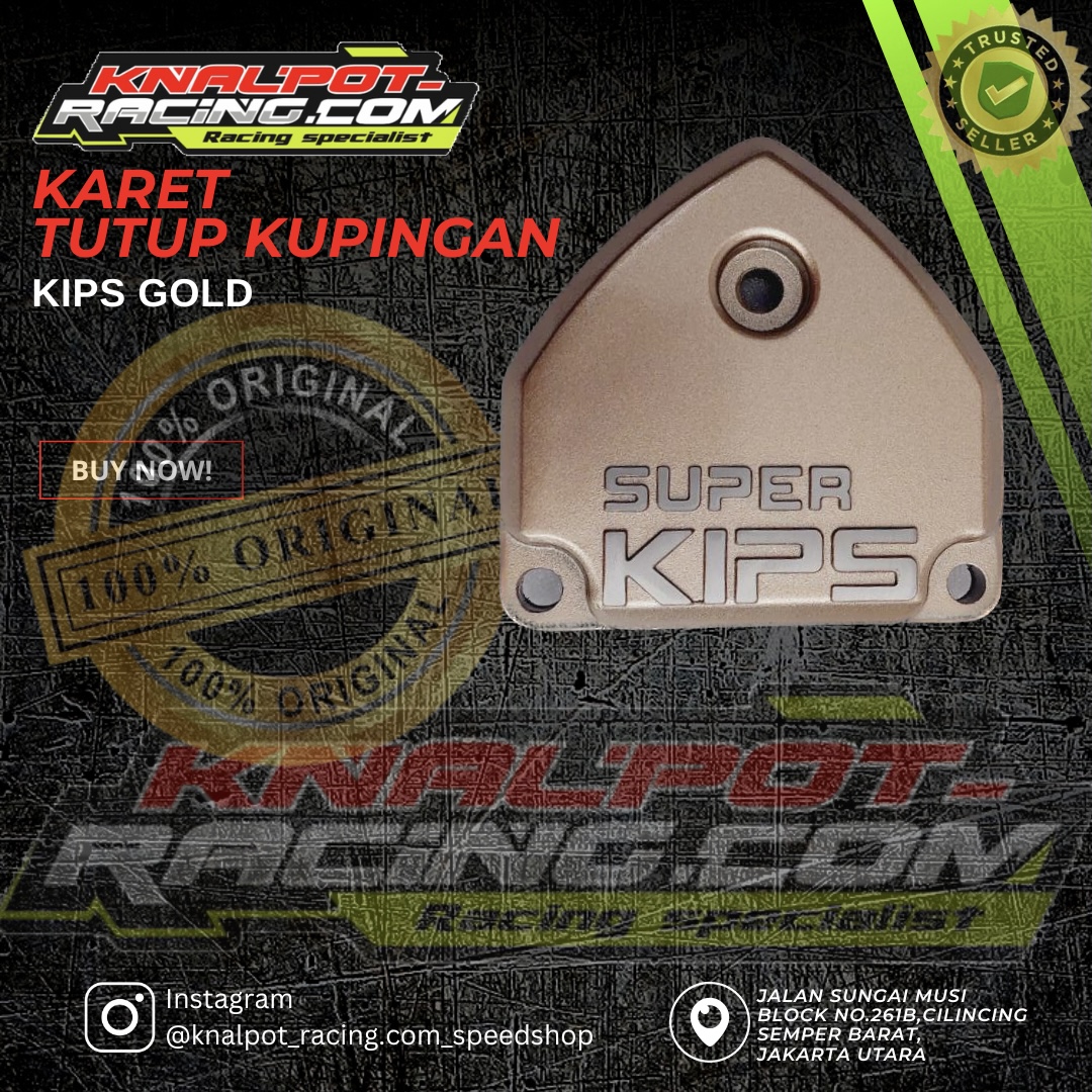 COVER TUTUP KUPINGAN KIPS GOLD